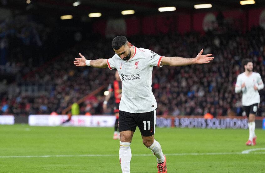 تعليق محمد صلاح بعد مساهمته في فوز ليفربول على بورنموث (فيديو)