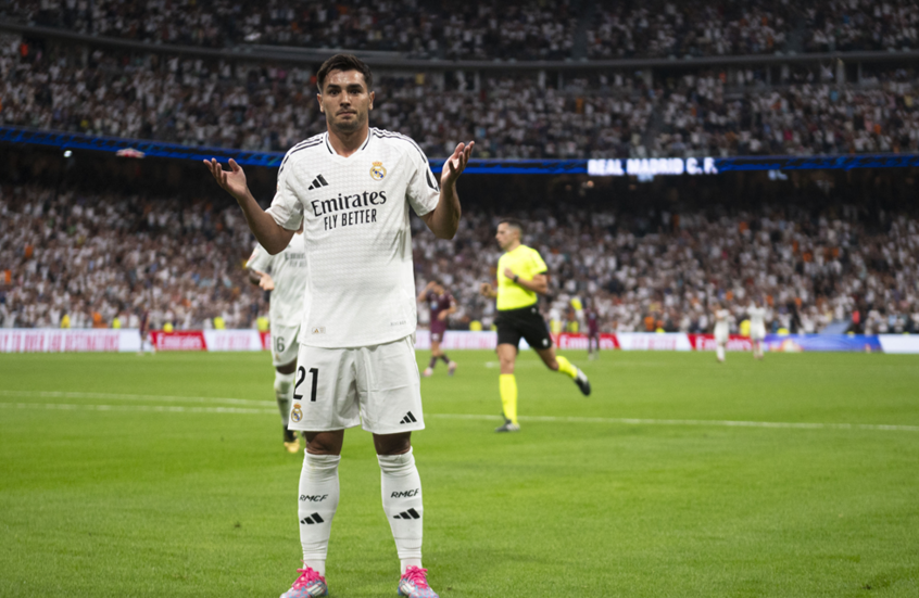 في غياب 8 لاعبين أساسيين.. إبراهيم دياز يقود هجوم ريال مدريد أمام ليغانيس