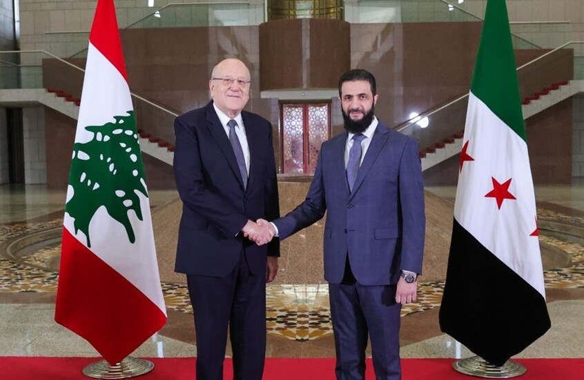 "لحد ما ترجعوا ودائع السوريين".. وسائل إعلام لبنانية تكشف تفاصيل "مثيرة" عن لقاء الشرع وميقاتي