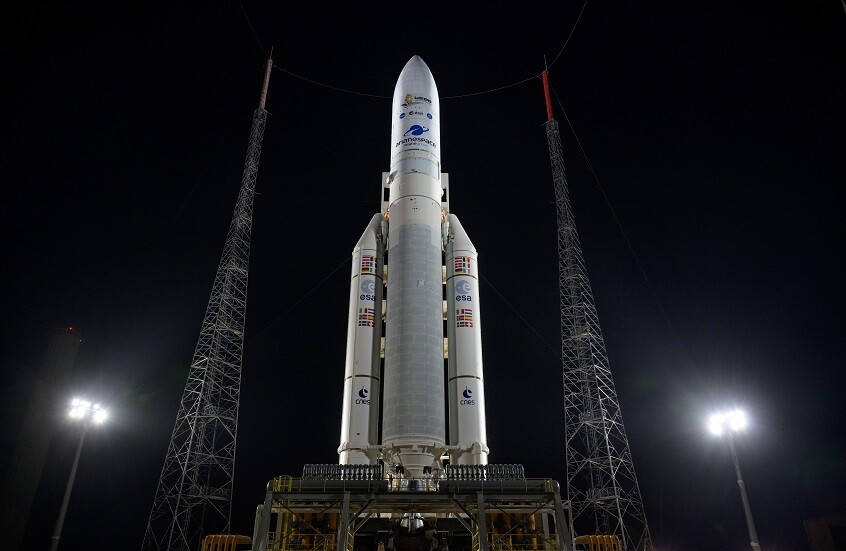 Arianespace تخطط لإطلاق 5 صواريخ فضائية ثقيلة العام الجاري