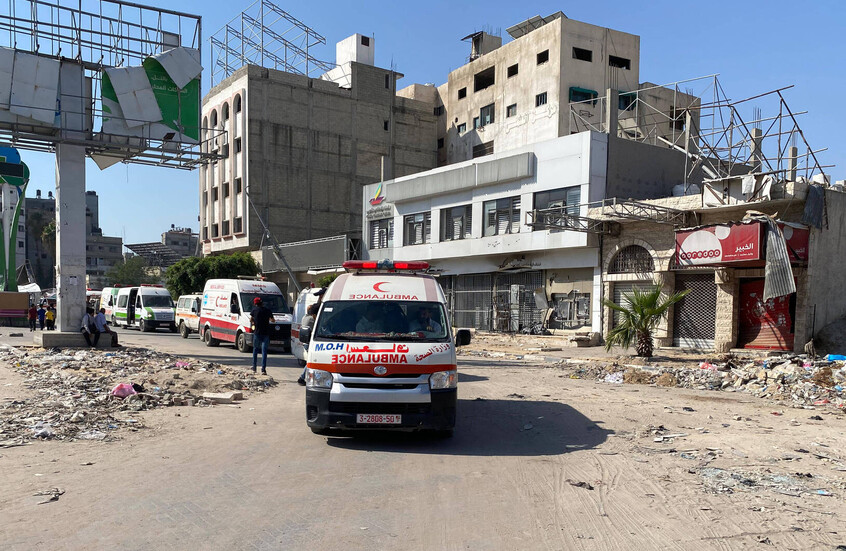 مراسلنا: الدفعة 22 من الجرحى والمرضى تغادر غزة عبر معبر رفح البري