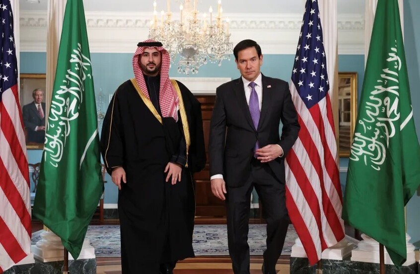 روبيو يلتقي وزير الدفاع السعودي في واشنطن