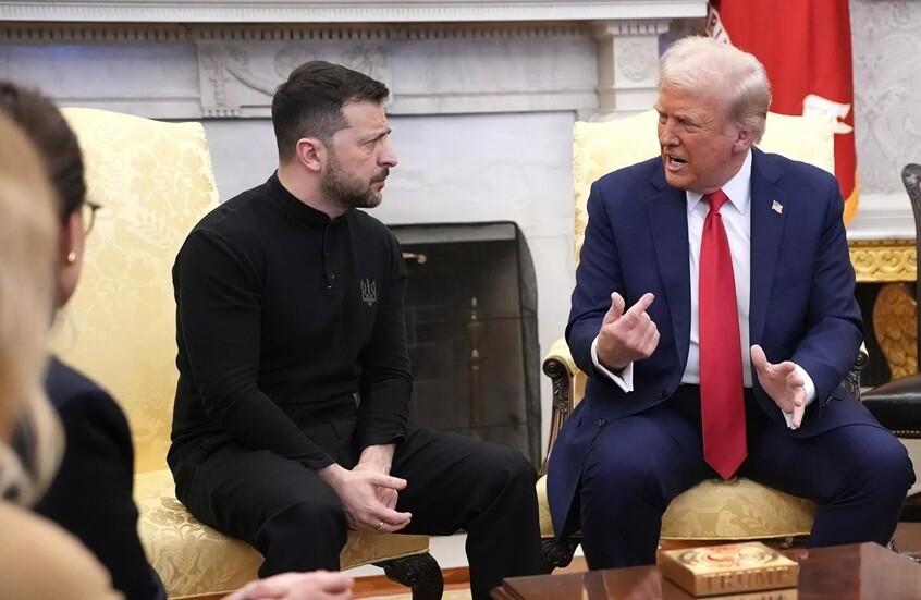 زيلينسكي يتلاسن مع ترامب وفانس أمام الصحفيين.. نائب الرئيس الأمريكي يشن هجوما لاذعا على زيلينسكي
