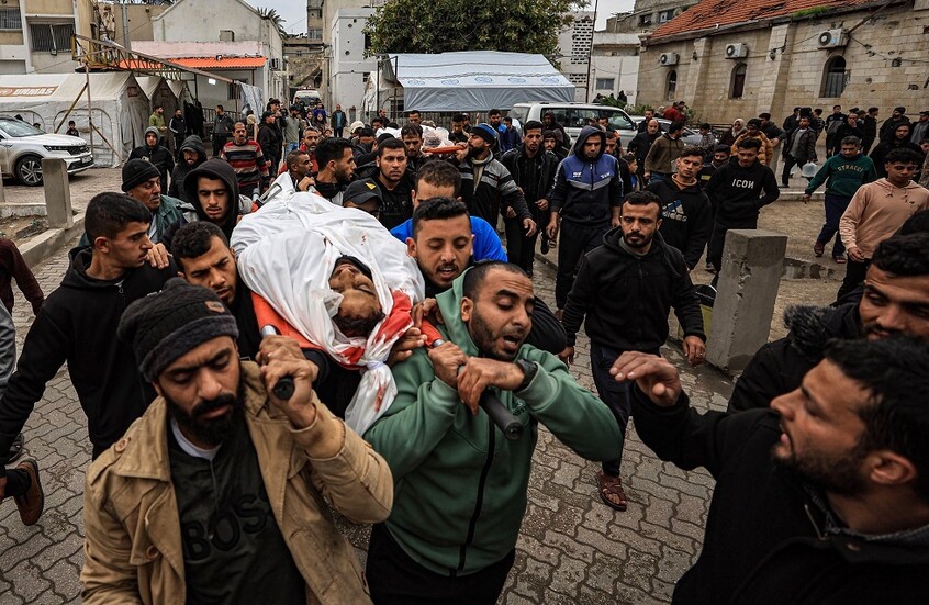 حصيلة جديدة لضحايا القصف الإسرائيلي على غزة