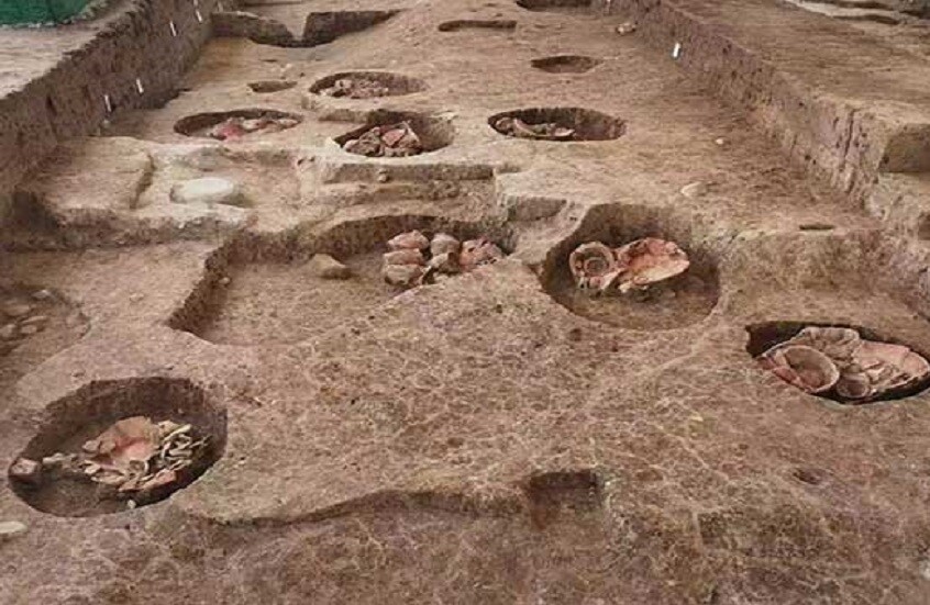 اكتشاف قطع أثرية جديدة تعود لحضارة هونغشان في الصين