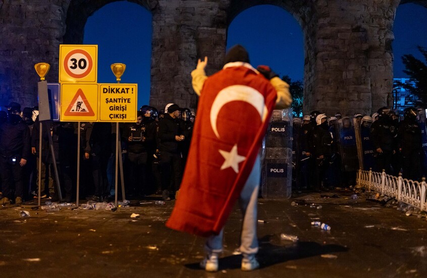 الداخلية التركية: توقيف 1133 شخصا خلال التظاهرات الأخيرة