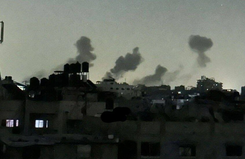 مراسلنا: الجيش الإسرائيلي يشن هجمات على المناطق الشرقية لمدينة غزة ـ فيديو