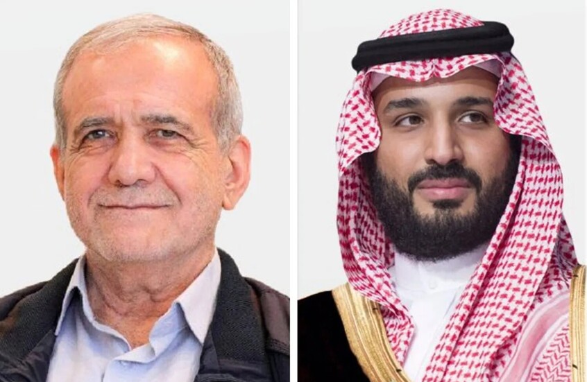 ولي العهد السعودي والرئيس الإيراني يبحثان تطورات الأحداث في المنطقة