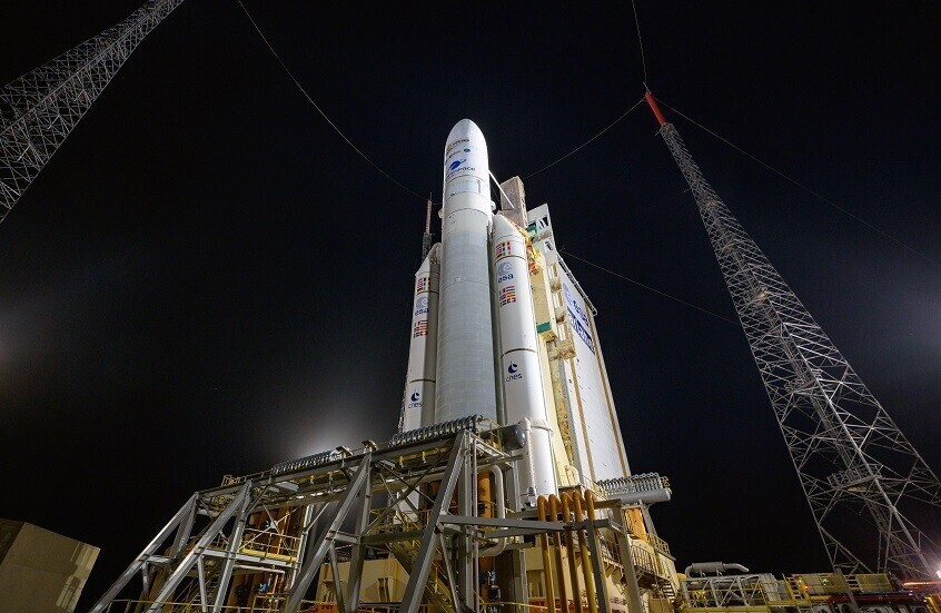 أوروبا تختبر محركا جديدا لصواريخ Ariane 6