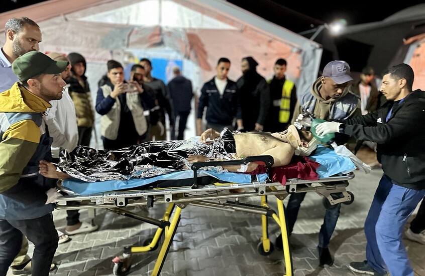 حصيلة جديدة لضحايا القصف الإسرائيلي على قطاع غزة