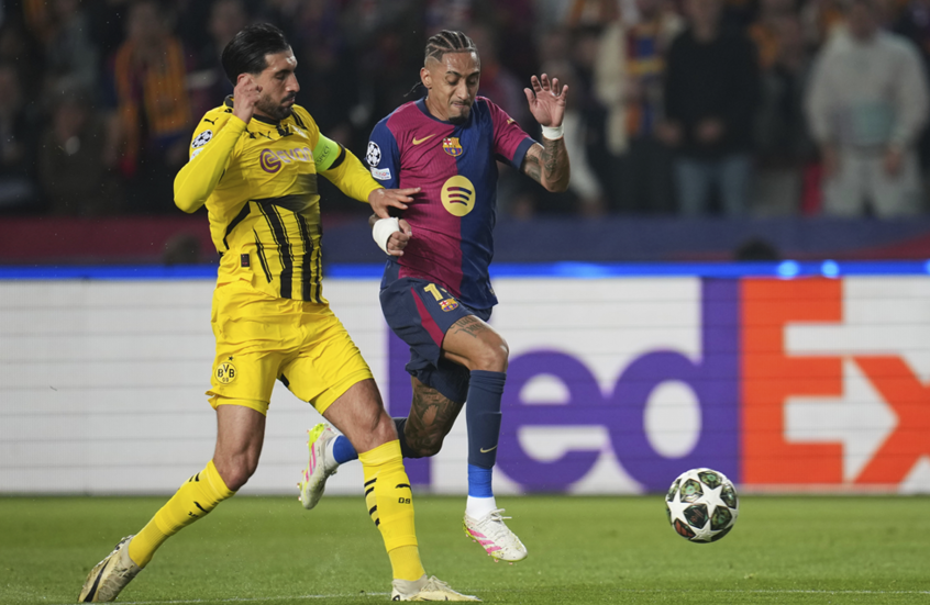 إيمري تشان يغيب عن المران الأخير لدورتموند قبل مواجهة برشلونة