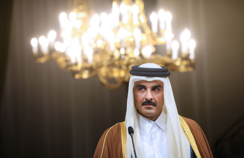 أمير قطر يزور روسيا في 17 أبريل