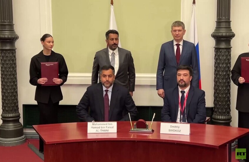 توقيع مذكرة تفاهم بين روسيا وقطر على هامش زيارة أمير قطر إلى موسكو
