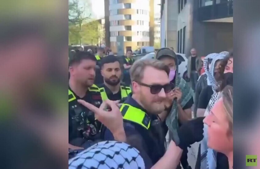 برلين.. احتجاجات طلابية تنديدا بالحرب على غزة