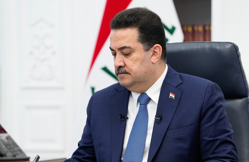 خلال زيارة سريعة.. رئيس الوزراء العراقي يلتقي الرئيس السوري أحمد الشرع في قطر (صورة)