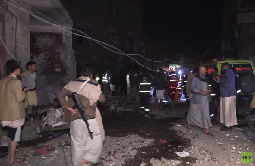 الصحة في صنعاء: 12 قتيلا و30 جريحا في حصيلة غير نهائية للقصف الأمريكي على سوق وحي فروة الشعبي