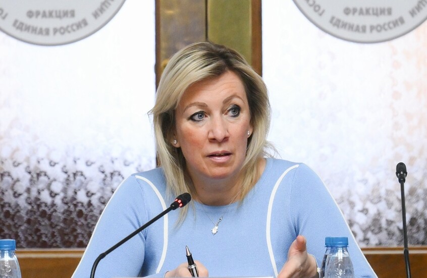 زاخاروفا: زيلينسكي حفيد قدامى المحاربين يبحث عن أهداف روسية لمهاجمتها