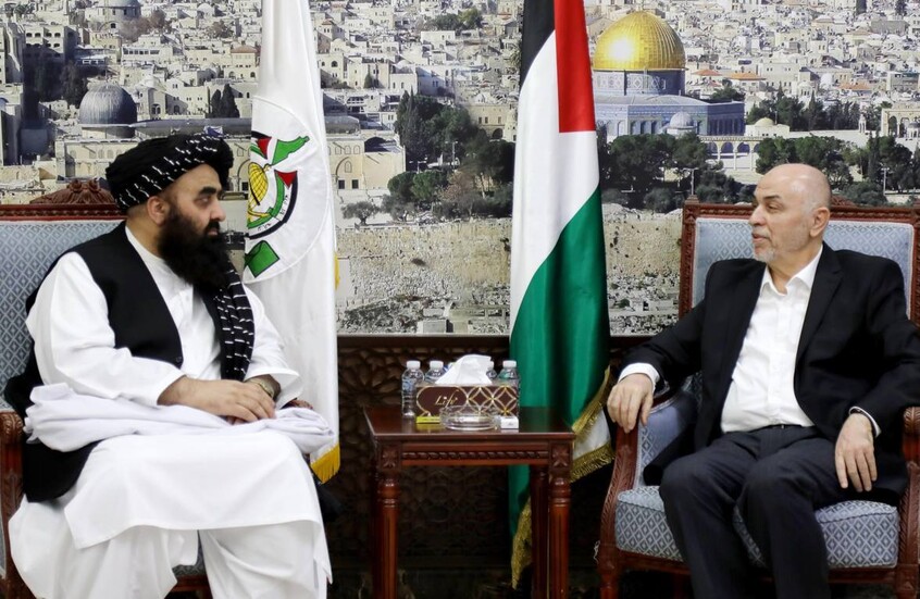 قيادة حماس في الدوحة تستقبل وزير الخارجية الأفغاني