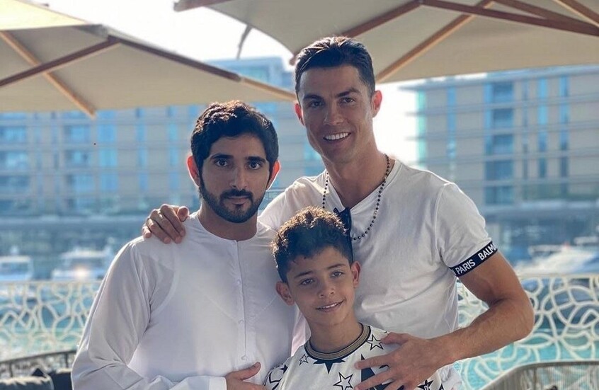 على خطى والده.. حدث تاريخي في حياة نجل كريستيانو رونالدو (صورة)