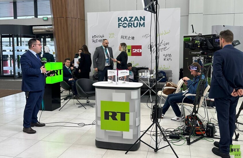 RT Arabic في المنتدى الاقتصادي الدولي "روسيا - العالم الإسلامي"