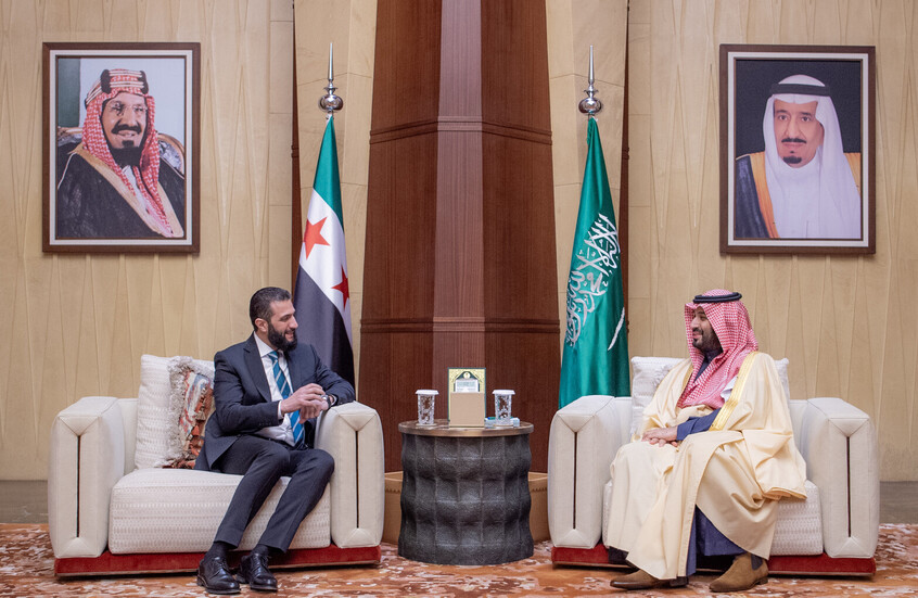 عبارة من اتصال الأمير محمد بن سلمان وأحمد الشرع عن السعودية وسوريا تثير تفاعلا واسعا