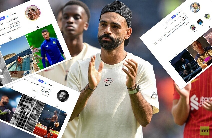 بين ملايين رونالدو وميسي.. صلاح يفرض اسمه بين كبار الكرة على "إنستغرام"
