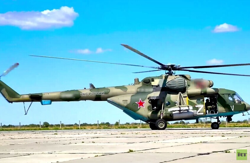 مشاهد لمروحية البحث والإنقاذ الروسية من طراز Mi-8