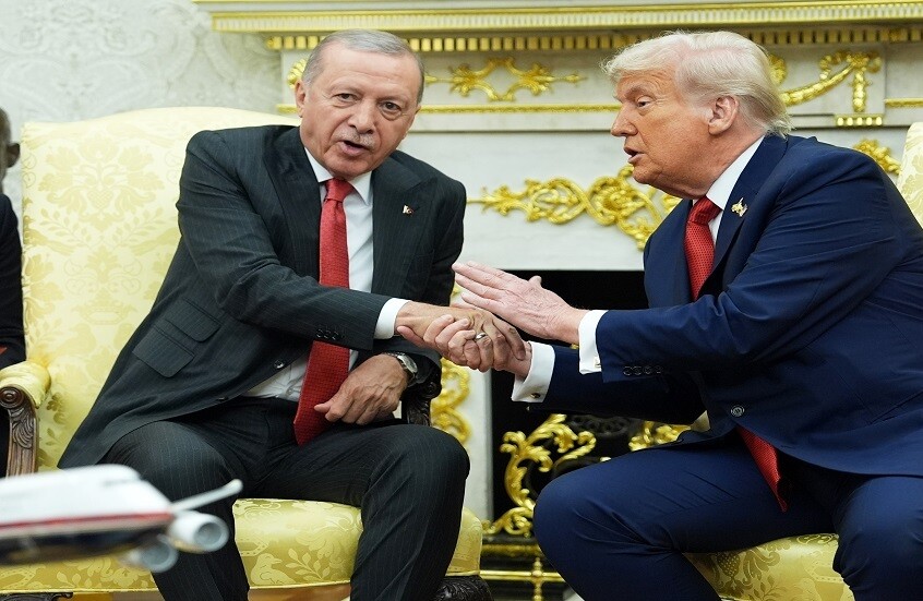 ترامب: أردوغان لديه نفوذ واسع في منطقة الشرق الأوسط ونحن قريبون من التوصل لصفقة في غزة