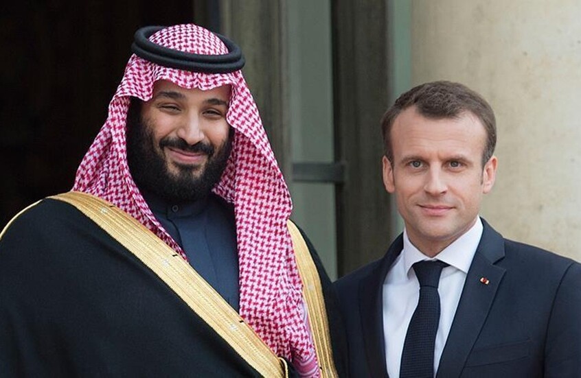 ولي العهد السعودي وماكرون يناقشان تطورات الأوضاع في غزة وجهود إحلال الأمن والاستقرار