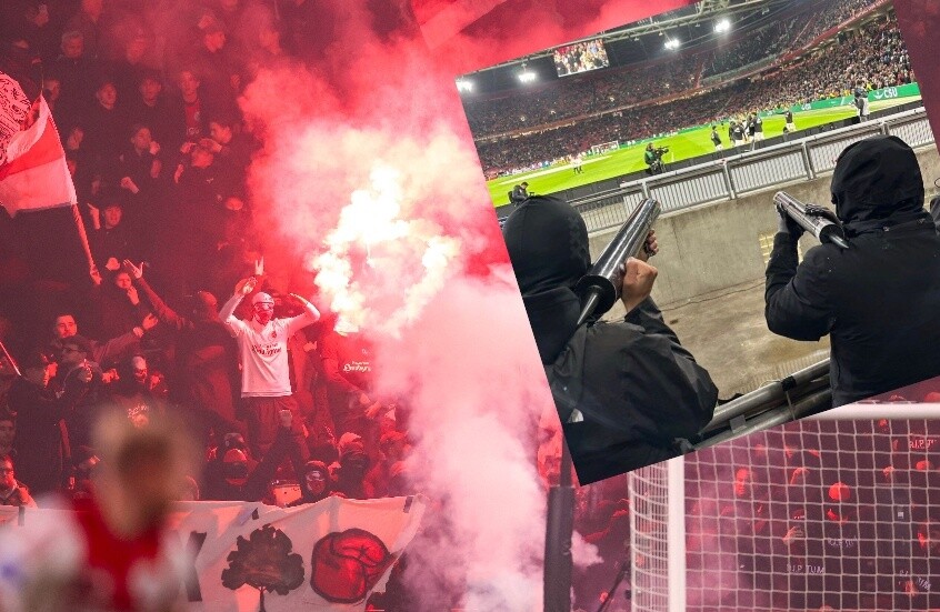 حادثة صادمة في الدوري الهولندي.. تكريم يتحول إلى كارثة داخل ملعب أياكس
