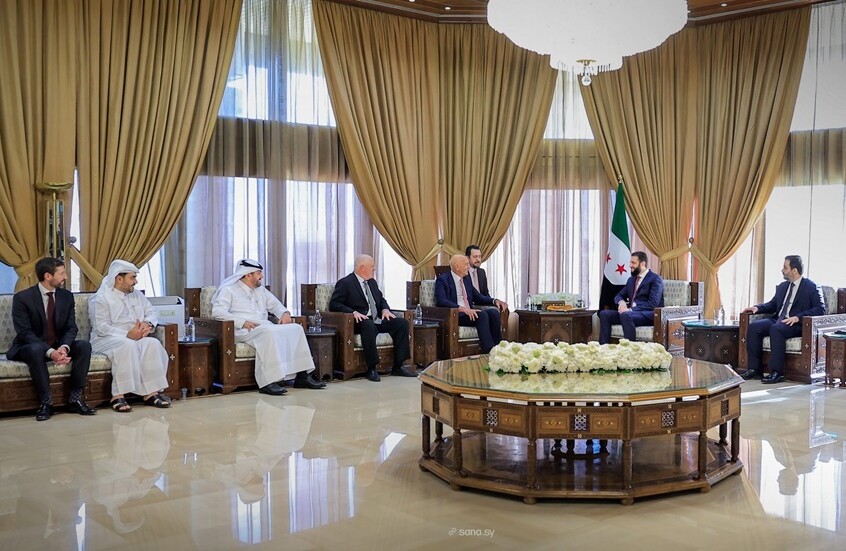 الشرع يبحث مع شركتين إحداهما أمريكية التعاون في استكشاف النفط والغاز في الساحل السوري