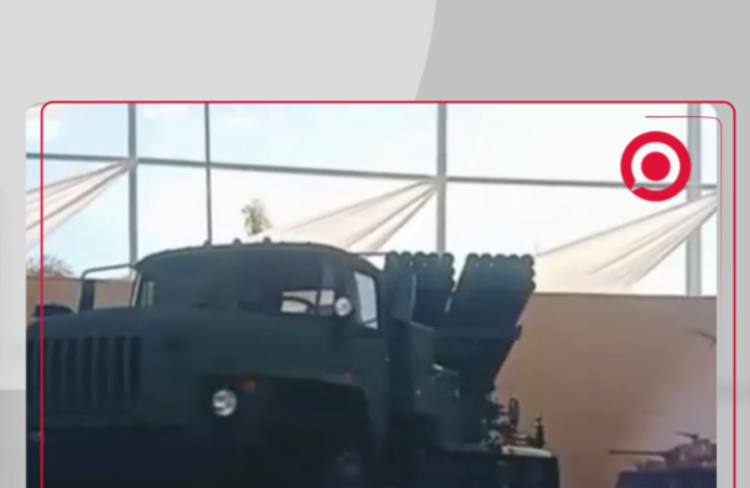 جانب من قدرات راجمة الصواريخ الروسية 