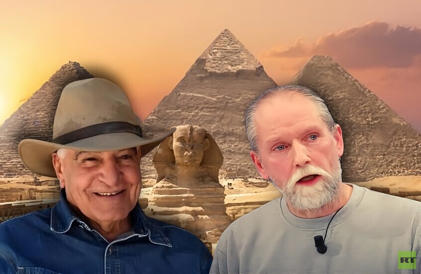 من بنى الأهرامات؟ عالم آثار مصري يشتبك مع عالم زلازل هولندي (فيديو)
