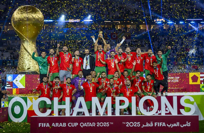 المغرب يحصد أكبر مكافأة مالية في تاريخ كأس العرب.. والسعودية والإمارات تتقاسمان جائزة المركز الثالث