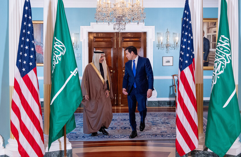 بن فرحان يبحث مع روبيو في واشنطن مستجدات الأوضاع في المنطقة وجهود تحقيق الأمن والاستقرار فيها