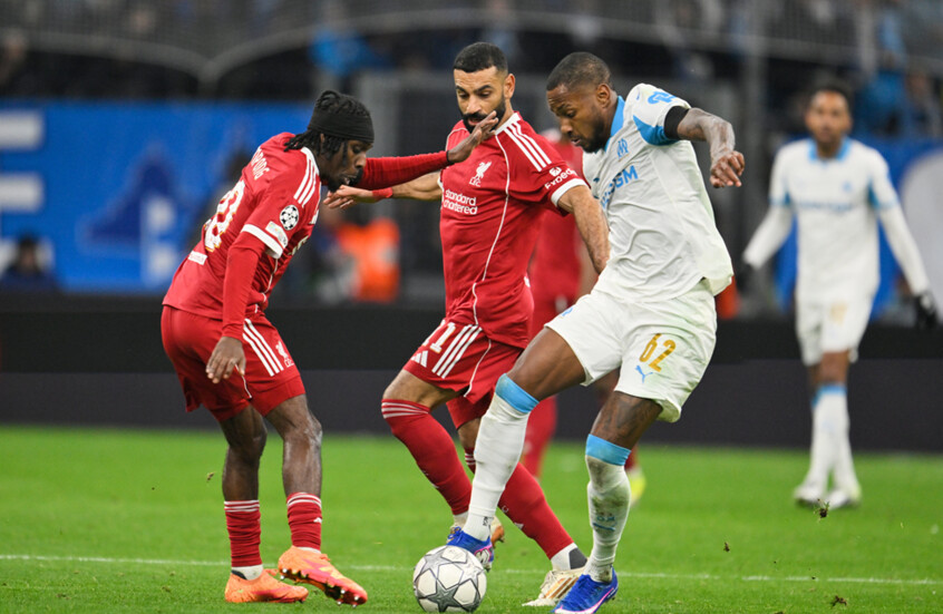 ليفربول يقسو على مارسيليا بثلاثية وينعش حظوظه في بلوغ دور الـ16 بدوري الأبطال