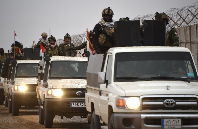 العراق.. "هيئة الحشد الشعبي" توجه بدعم القطعات على الحدود لتعزيز قدراتها