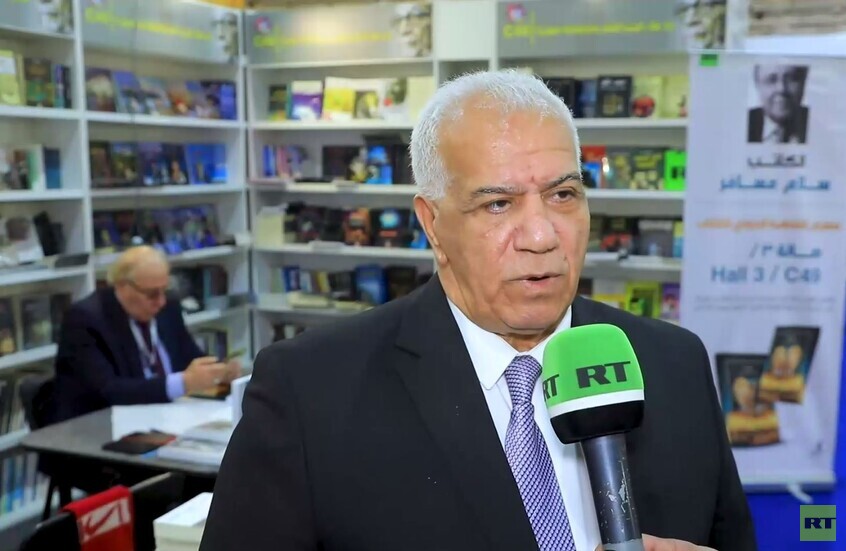 الهنداوي يزور جناح RT في معرض الكتاب بالقاهرة ويتحدث عن مشروع ثقافي عربي في روسيا