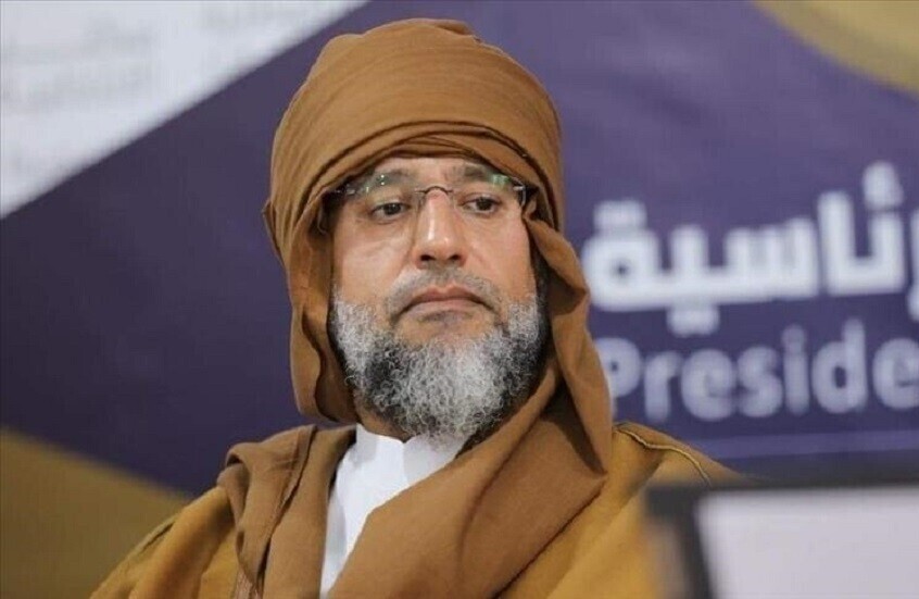 RT  تنشر اللقطات الأولى لسيف الإسلام القذافي بعد لحظات من اغتياله