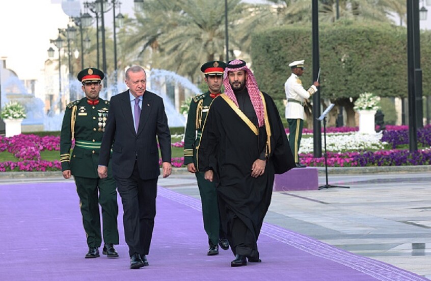 أردوغان وبن سلمان يوجهان دعوة موحدة لإنهاء الاحتلال وتجسيد الدولة الفلسطينية المستقلة
