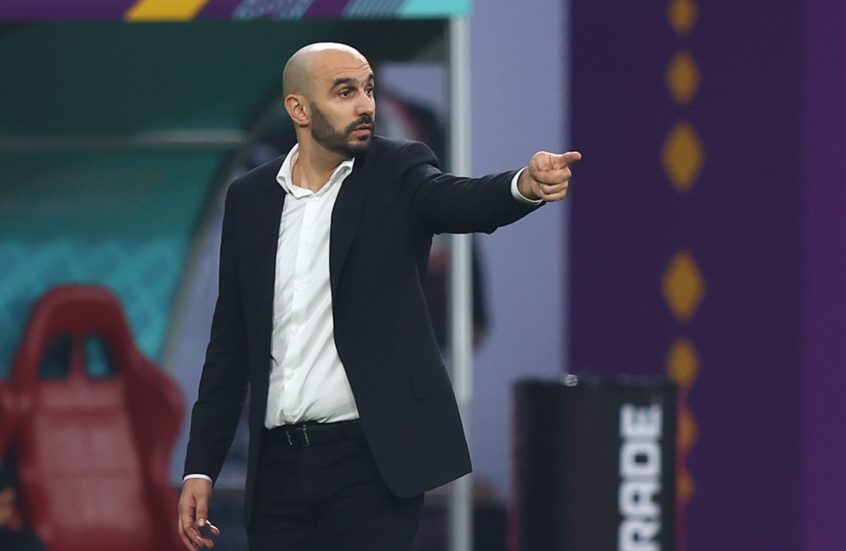 الاتحاد المغربي يصدر بيانا بخصوص أنباء استقالة الركراكي