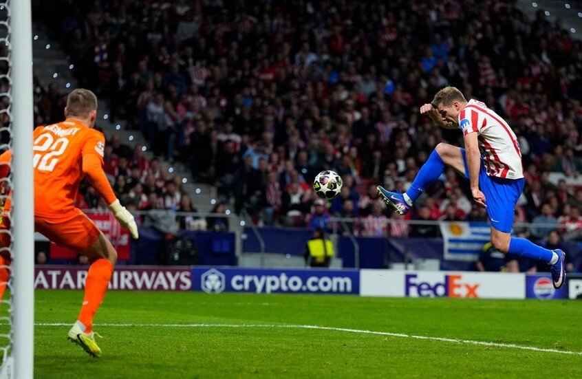 أتلتيكو مدريد يجتاز الملحق المؤهل لدوري الأبطال (فيديو)