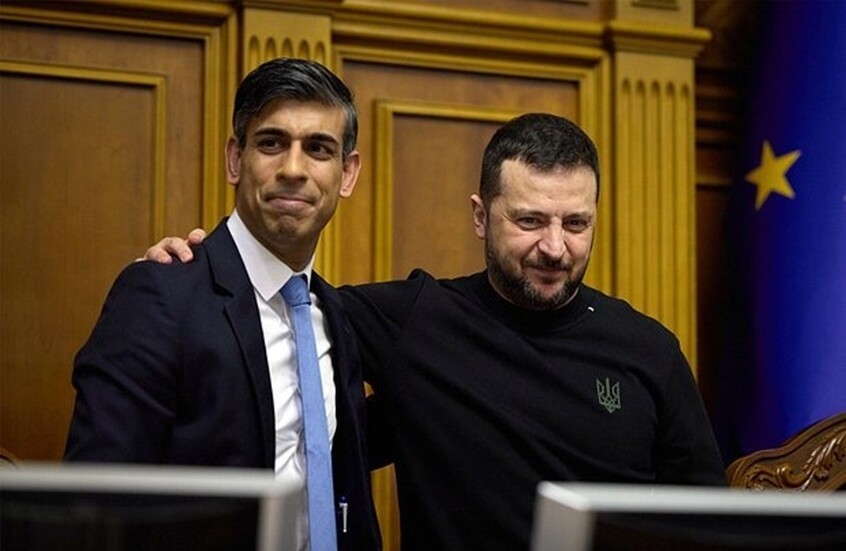 ريشي سوناك يصبح مستشارا دوليا لزيلينسكي