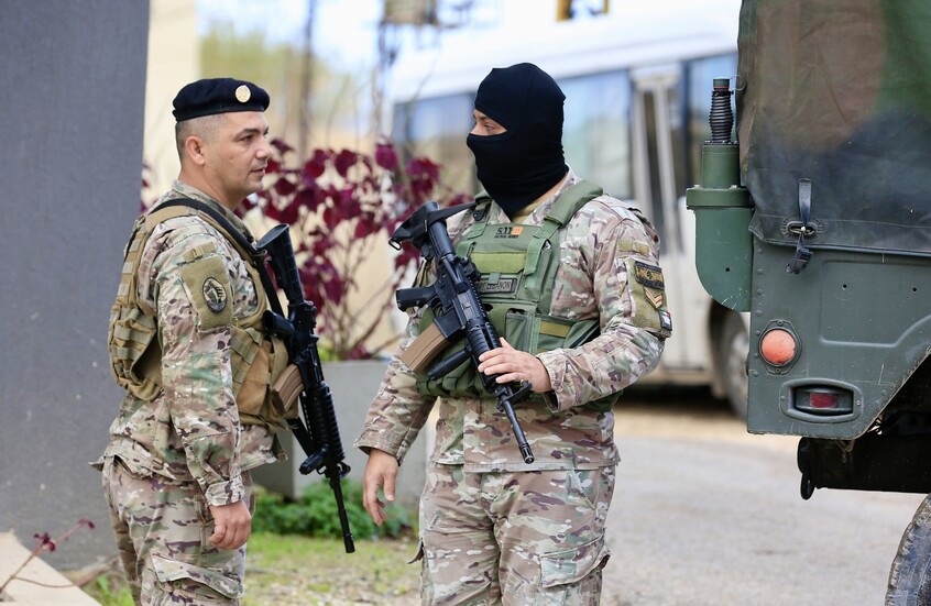 الجيش اللبناني يعيد تمركز قواته في جنوب لبنان