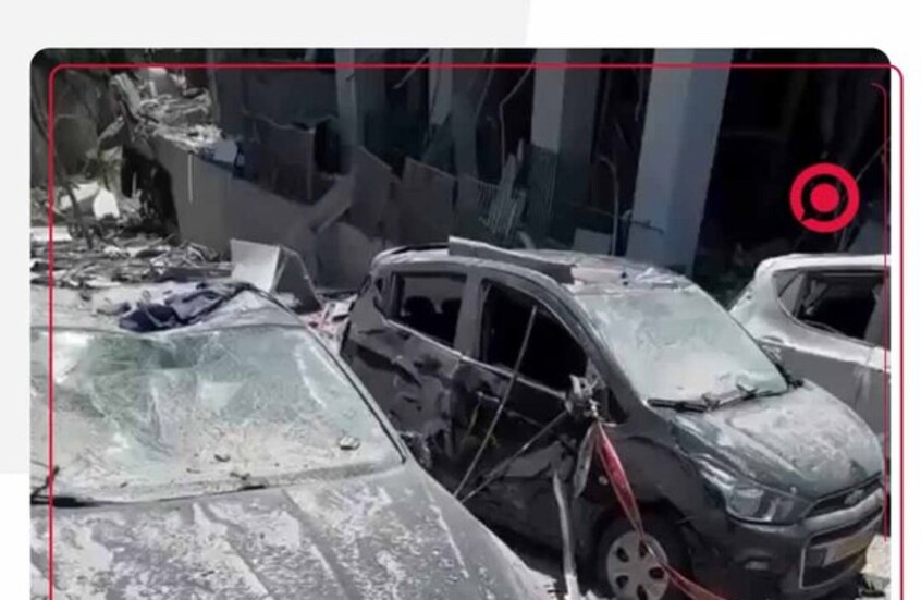 مشاهد جديدة من تل أبيب بعد الهجوم الصاروخي الإيراني