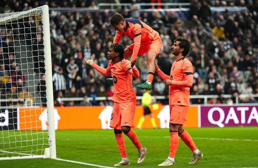 دوري الأبطال.. لامين جمال ينقذ برشلونة من الهزيمة بهدف قاتل (فيديو)