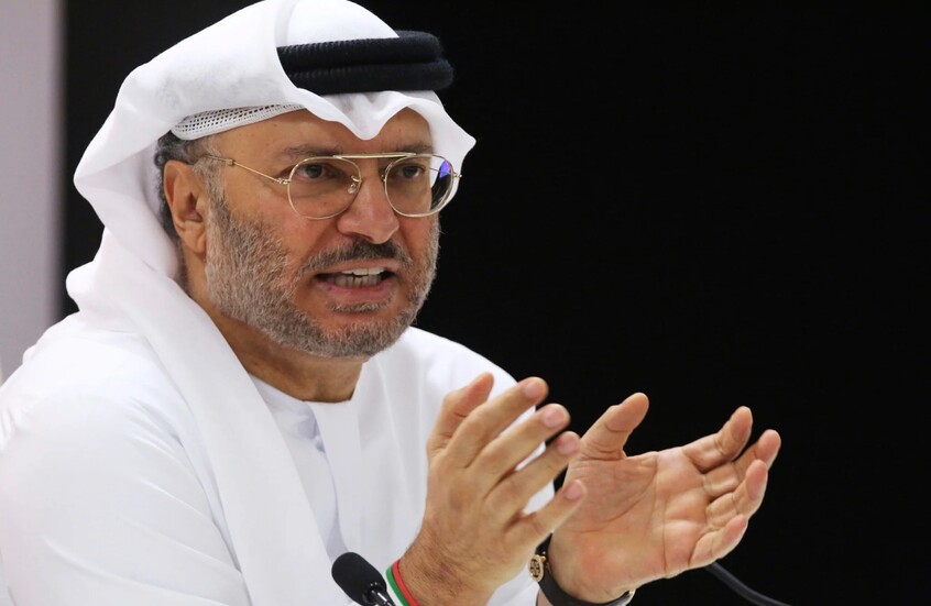 قرقاش: لا أستغرب ثبات الإمارات.. نحن أهل البناء والتعمير