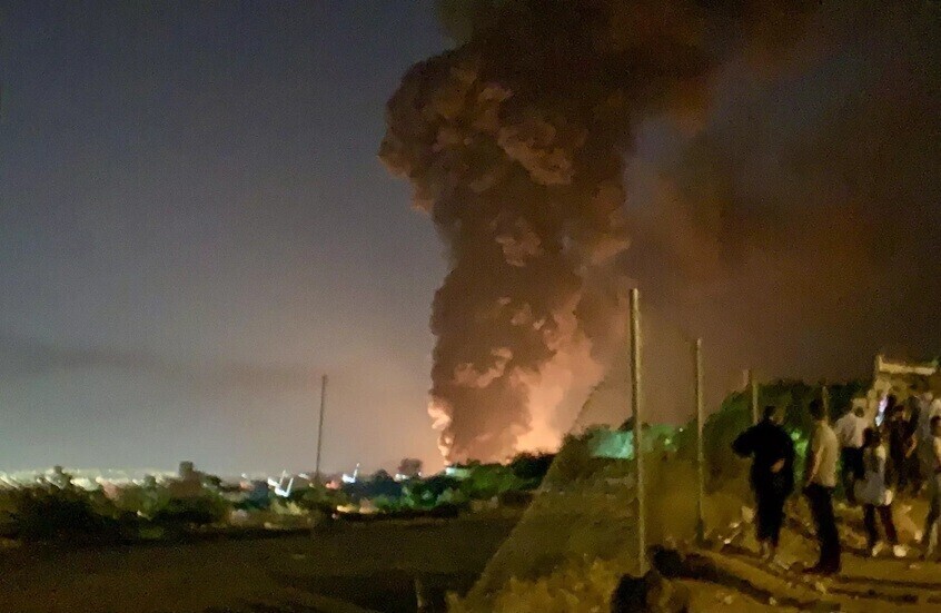 الجيش الإسرائيلي يعلن قصف أهم مصنع في إيران لإنتاج المواد المتفجرة (فيديو)