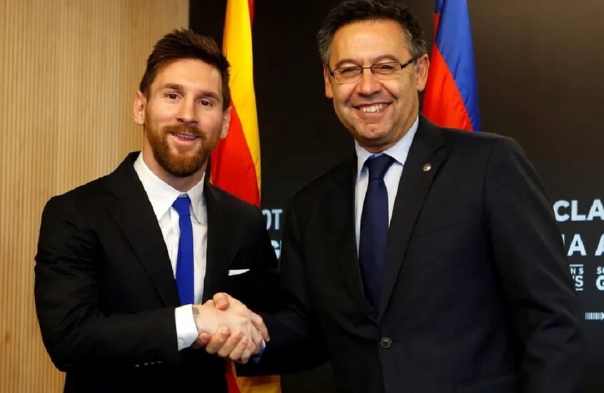 بارتوميو السابق يكشف مفاجأة حول رحيل ميسي عن برشلونة