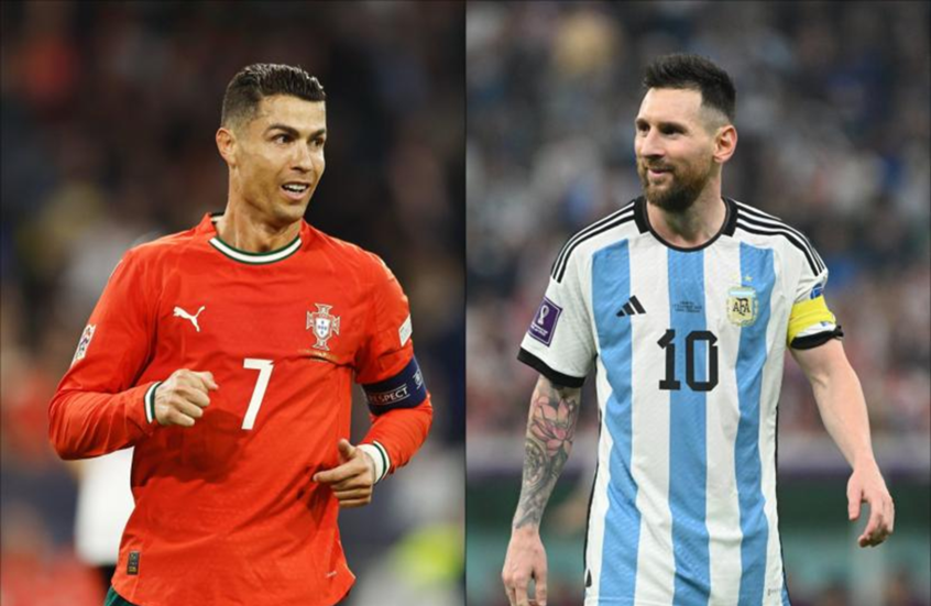 ميسي ورونالدو يظهران معا في فيديو مثير